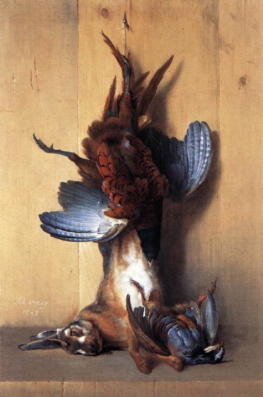 OUDRY, Jean-Baptiste Still-life with Pheasant